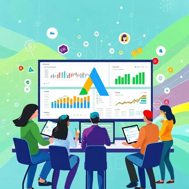 Few persons Discussing Google ads performances in the Best Digital Marketing Expert In Kerala