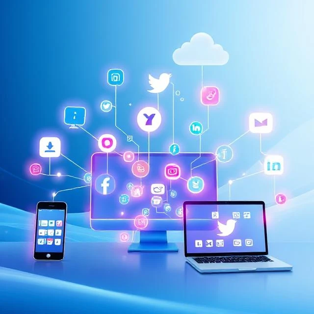 Three Gadgets Connecting social medias through Best Digital Marketing Expert in Kerala
